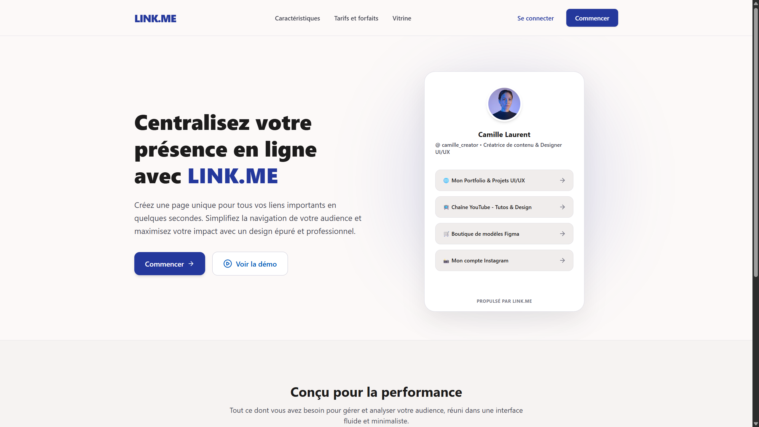 Interface de Viraclip